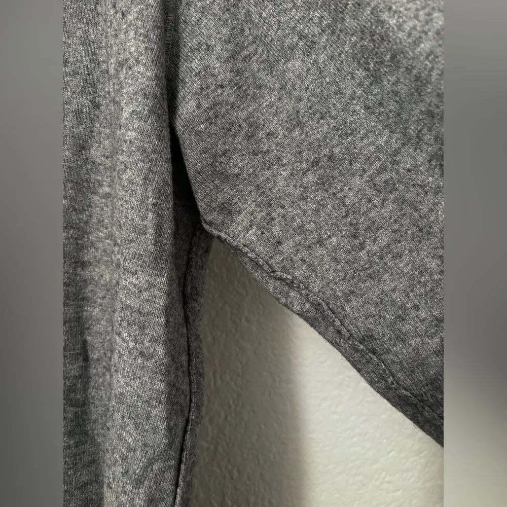 The North Face Wool Sweater Men’s Medium Heather Gray Quarter Zip
